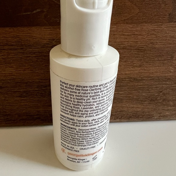 Georgette Klinger Rose Clarifying Toner
1.7 Oz 50 ml Witch Hazel USA Aloe - Picture 5 of 6